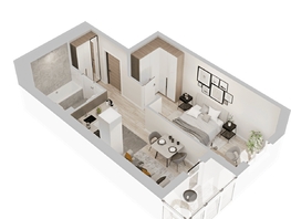 Продается 1-комнатная квартира  ЖиВой комплекс на Кузьмихе, 36.3  м&sup2;, 6300000 рублей