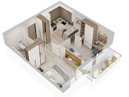 Продается 1-комнатная квартира  ЖиВой комплекс на Кузьмихе, 44.27  м&sup2;, 6950000 рублей