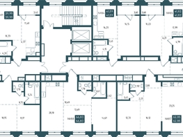 Продается 1-комнатная квартира ЖК Бродский, 1-я очередь, 41.59  м&sup2;, 9104000 рублей