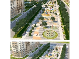 3-комнатная квартира, 71.5 м², 8/15 этаж