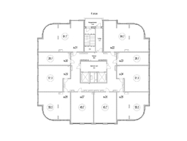 Продается 1-комнатная квартира ЖК Панорама, (Октябрьский, 32а к.2), 49.7  м², 7517125 рублей