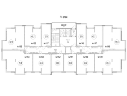 Продается 1-комнатная квартира ЖК Сити-парк, дом 9, 40.7 м², 5270650 рублей