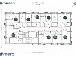 Продается 1-комнатная квартира ЖК Клевер, 34.23  м², 5878000 рублей