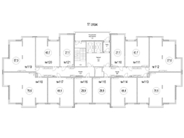 Продается 1-комнатная квартира ЖК Сити-парк, дом 9, 40.7  м², 5311350 рублей