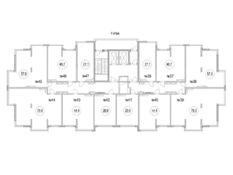 Продается 1-комнатная квартира ЖК Сити-парк, дом 2, 40.7  м², 5168900 рублей