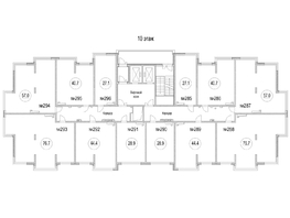 Продается 3-комнатная квартира ЖК Новоильинка, 1 этап, 76.7  м&sup2;, 11389950 рублей