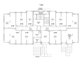 Продается 1-комнатная квартира ЖК Новоильинка, 1 этап, 52  м&sup2;, 7618000 рублей