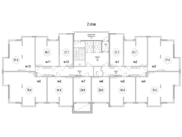 Продается 3-комнатная квартира ЖК Сити-парк, дом 5, 76.6  м&sup2;, 10478880 рублей