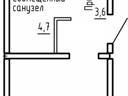 Продается 1-комнатная квартира ЖК Самоцветы, Бирюза дом 2, 41.9 м², 4300000 рублей