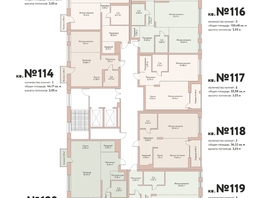 Продается 2-комнатная квартира ЖК Flora Fauna (Флора и Фауна), 16Б, 44.17 м², 12100000 рублей