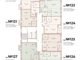 Продается 3-комнатная квартира ЖК Flora Fauna (Флора и Фауна), 16Б, 69.42 м², 18100000 рублей