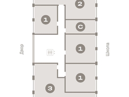 Продается 3-комнатная квартира ЖК Европейский берег, дом 45, 86.92 м², 12590000 рублей