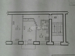 Продается 2-комнатная квартира Семьи Шамшиных ул, 42 м², 6300000 рублей