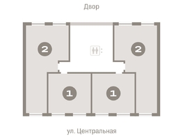 Продается 1-комнатная квартира ЖК Пшеница, дом 2.1, 42.04 м², 6270000 рублей