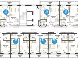 Продается 1-комнатная квартира ЖК Квартал на Большой, дом 1, 45.72 м², 4562856 рублей