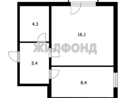 Продается 1-комнатная квартира Большая ул, 34.2 м², 4150000 рублей