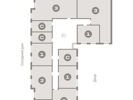 Продается 1-комнатная квартира ЖК Пшеница, 6.1, 34.76 м², 5120000 рублей