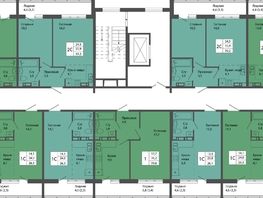 Продается 2-комнатная квартира ЖК Родина, дом 4, 39.2 м², 5482000 рублей