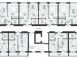 Продается 2-комнатная квартира ЖК Одоевский, дом 4, 57.63 м², 5921800 рублей