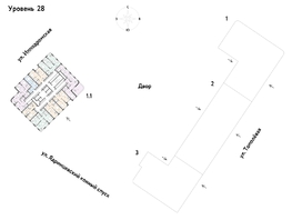 Продается 1-комнатная квартира ЖК Страна.Тополевая, корпус 1, 46.98 м², 9166667 рублей