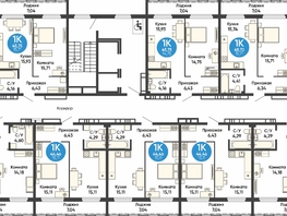 Продается 2-комнатная квартира ЖК Квартал на Большой, дом 1, 68.76  м², 6681763 рублей