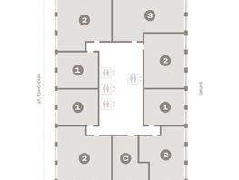 Продается 2-комнатная квартира ЖК Мылзавод, дом 9, 65.77 м², 13080000 рублей
