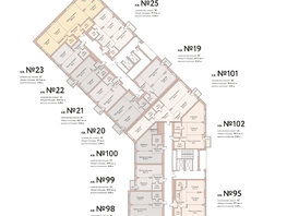 Продается 3-комнатная квартира ЖК Flora Fauna (Флора и Фауна), 18а, 93.6  м², 22647000 рублей
