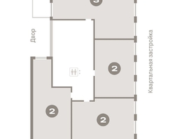 Продается 2-комнатная квартира ЖК Европейский берег, дом 49, 68.42 м², 12590000 рублей