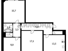 Продается 3-комнатная квартира Михаила Немыткина ул, 73.5  м&sup2;, 6900000 рублей