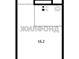Продается Студия Фадеева ул, 22.7  м², 3550000 рублей