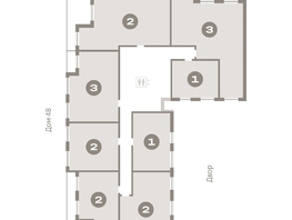Продается 2-комнатная квартира ЖК Европейский берег, дом 49, 86.54 м², 14380000 рублей