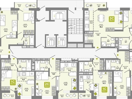 Продается 2-комнатная квартира ЖК Счастливый квартал, дом 2, 40.8 м², 6790000 рублей