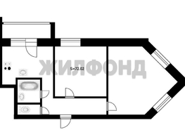 Продается 2-комнатная квартира Титова ул, 71.4  м², 8100000 рублей