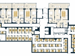 Продается 2-комнатная квартира ЖК Первый на Есенина, дом 3, 49.1 м², 7578600 рублей