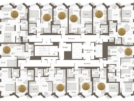 Продается Студия ЖК Урбан Пикс, 24.56  м&sup2;, 5405700 рублей
