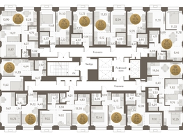 Продается 2-комнатная квартира ЖК Урбан Пикс, 38.99  м&sup2;, 6551500 рублей