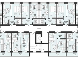 Продается 1-комнатная квартира ЖК Одоевский, дом 4, 40.51 м², 4411300 рублей