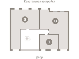Продается 3-комнатная квартира ЖК Европейский берег, дом 49, 91.06 м², 14350000 рублей