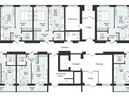 Продается 1-комнатная квартира ЖК Одоевский, дом 4, 51.29  м², 6651400 рублей