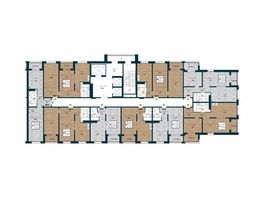 Продается 2-комнатная квартира ЖК Галактика, дом 5 Плутон, 62.3  м², 10620000 рублей