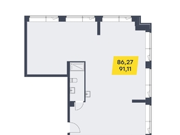 Продается Офис АК Land Lord (Ленд Лорд), башня С, 91.11  м², 20044200 рублей