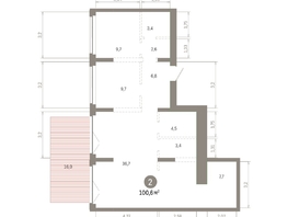 Продается 2-комнатная квартира ЖК Европейский берег, дом 45, 100.57  м&sup2;, 13450000 рублей