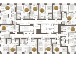 Продается 2-комнатная квартира ЖК Урбан Пикс, 39.9  м&sup2;, 6678600 рублей