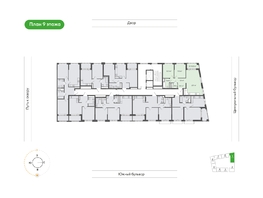 Продается 2-комнатная квартира  Природные кварталы Сибирия, 67  м&sup2;, 8453886 рублей