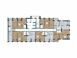Продается 2-комнатная квартира ЖК Галактика, дом 5 Плутон, 63.2  м&sup2;, 8900000 рублей