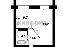 Продается 1-комнатная квартира Троллейная ул, 37.4  м&sup2;, 5500000 рублей