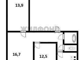 Продается 3-комнатная квартира Герцена ул, 61  м&sup2;, 6750000 рублей