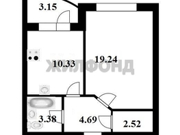 Продается 1-комнатная квартира Фламинго ул, 37  м&sup2;, 4100000 рублей