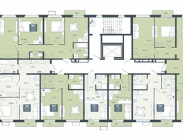 Продается 1-комнатная квартира ЖК Дом в Мичуринском, блок 2, 41.46  м&sup2;, 4199069 рублей