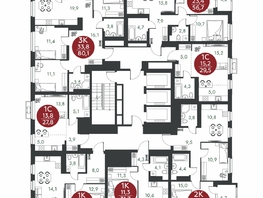 Продается 3-комнатная квартира ЖК Скандинавские кварталы, дом 1, 80.1  м&sup2;, 10329500 рублей